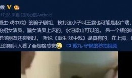 爆料明星骗局视频,视频揭露娱乐圈惊天内幕